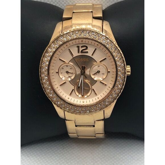 Fossil Jewelry - Fossil ES3590 Women's Stainless Steel Analog Dial Quartz Genuine Watch LP248